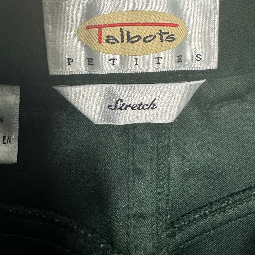 Talbots Crushed Corduroy straight leg pants. Size: 6 - Picture 9 of 12